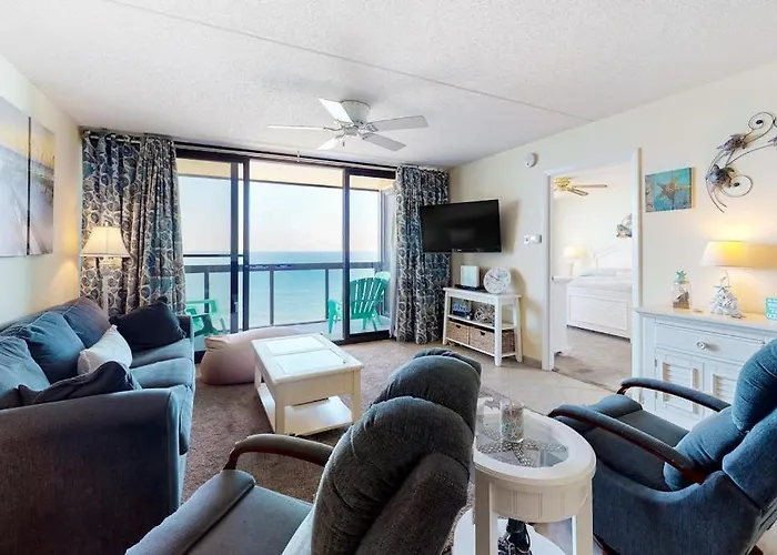 Budget-friendly Beachfront With Balcony Pools Gym & Sauna